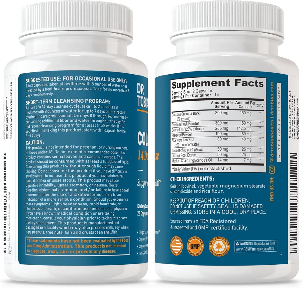 Probiotics included in Dr. Tobias Colon Cleanse