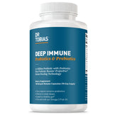 Dr. Tobias Deep Immune Probiotics & Prebiotics bottle label