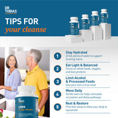 Lifestyle image promoting liver health and digestion