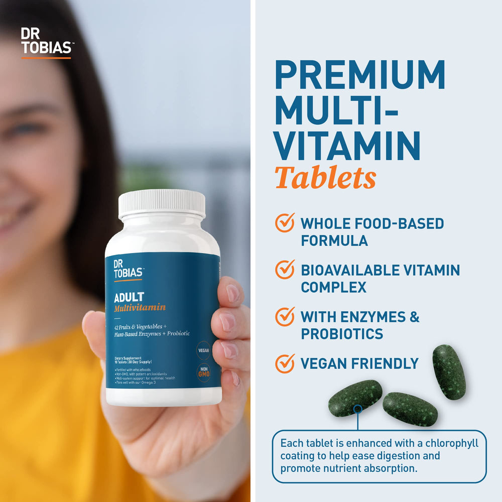 Probiotic blend included in multivitamin