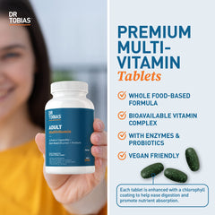 Probiotic blend included in multivitamin