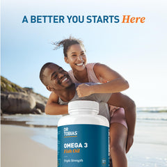 60 softgels per bottle for 30 servings