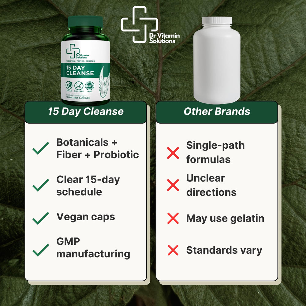 DR VITAMIN SOLUTIONS cascara sagrada bark close-up highlights plant-based gentle cleansing.