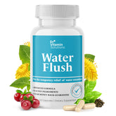 DR VITAMIN SOLUTIONS Diuretic Water Pills bottle label – 120 capsules