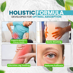 Water retention relief and weight control pills