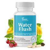 Front view of Dr Vitamin Solutions Diuretic Water Pills bottle with 60 capsules