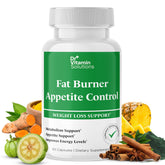 Front view of DR VITAMIN SOLUTIONS Fat Burner bottle – 60 capsules