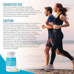 Packaging of DR VITAMIN SOLUTIONS fat burner with 35 capsules