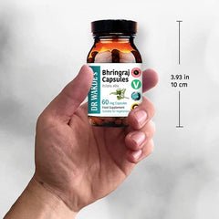 Daily use guidelines for DR WAKDE'S Bhringraj Capsules