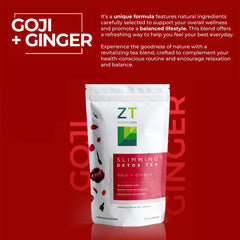 Dr. Zisman ZT Slimming Tea packaging front conveys premium wellness branding.
