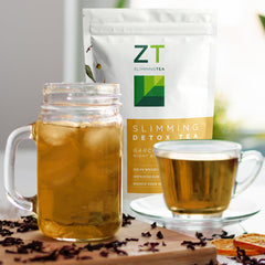 Dr. Zisman ZT Slimming Tea visual dispense for easy nightly preparation