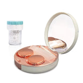 Dr.semeli travel lens case with mirror in kit