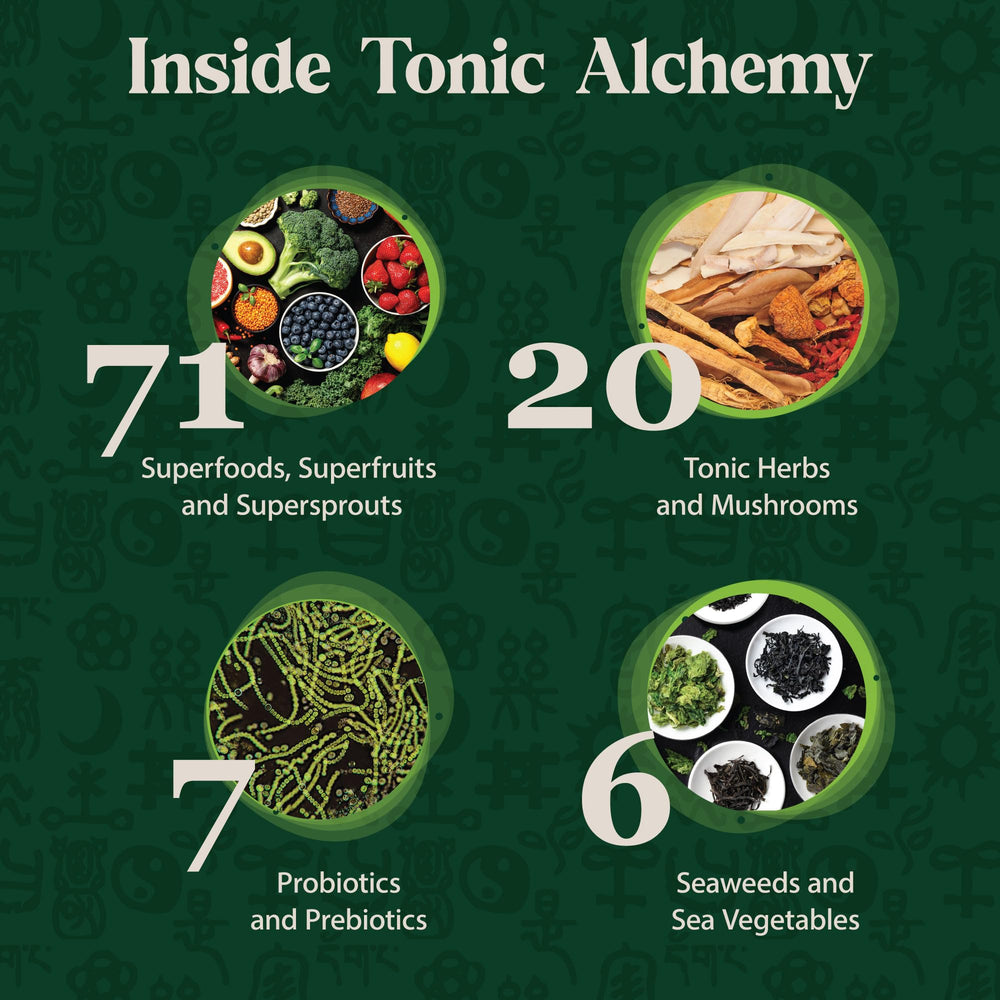 Immunity and probiotic blend within Tonic Alchemy
