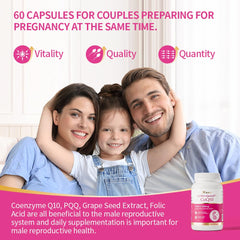 Supports egg quality and embryo implantation