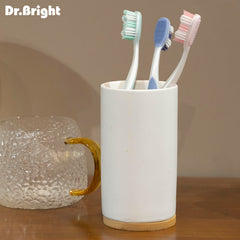 DR.BRIGHT 6-pack toothbrush - packaging and BPA-free label