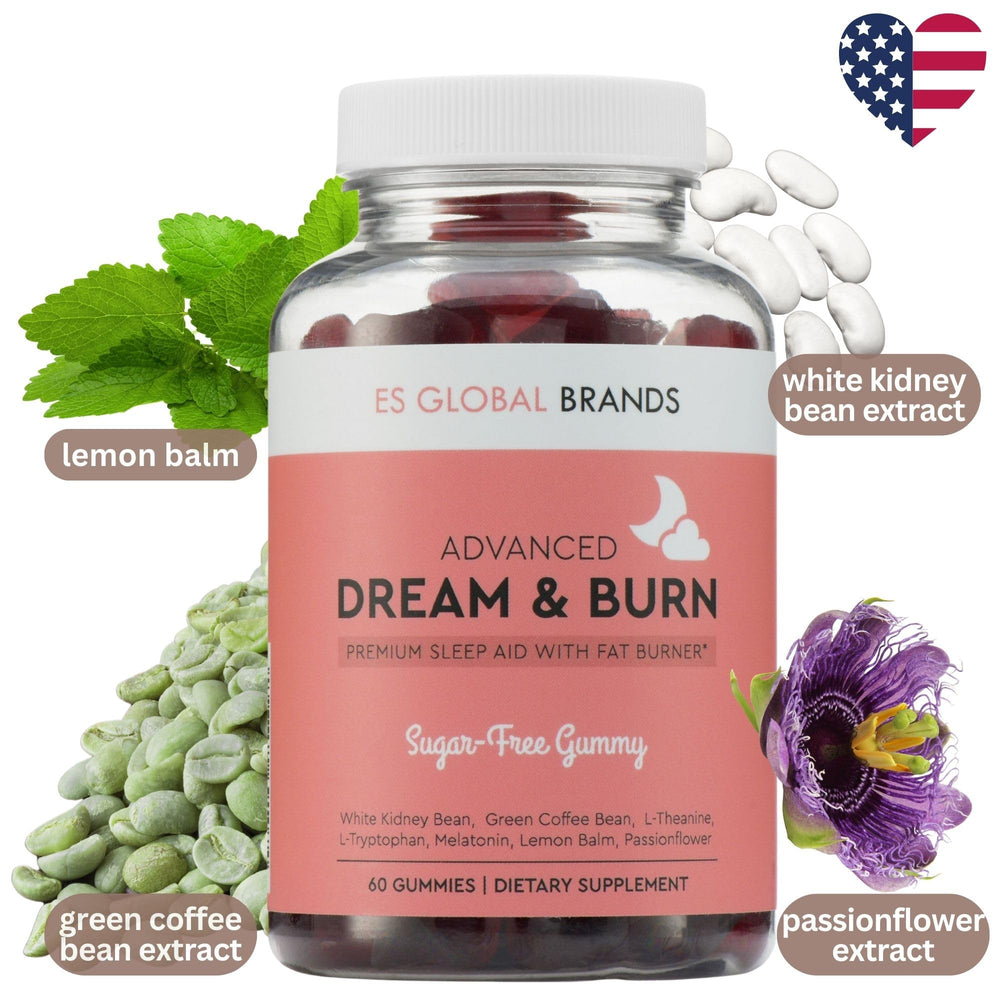 Dream & Burn bottle and packaging