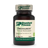 Drenamin adrenal support and 90-tablet bottle