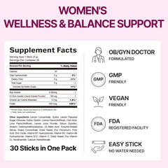 Dr.GET IT product flatlay with folate and choline ingredient visuals
