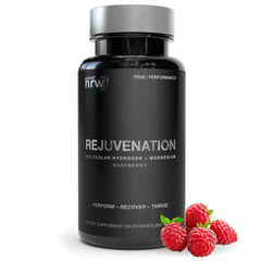 DRINK HRW Rejuvenation Raspberry 60ct Molecular Hydrogen Water Tablets – 12 ppm H2 for energy, recovery, and cognitive support