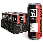 Front view of LMNT Sparkling Electrolyte Watermelon Salt can