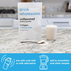 drink wholesome low FODMAP badge—supports gentle digestion and tummy-friendly protein supplementation.