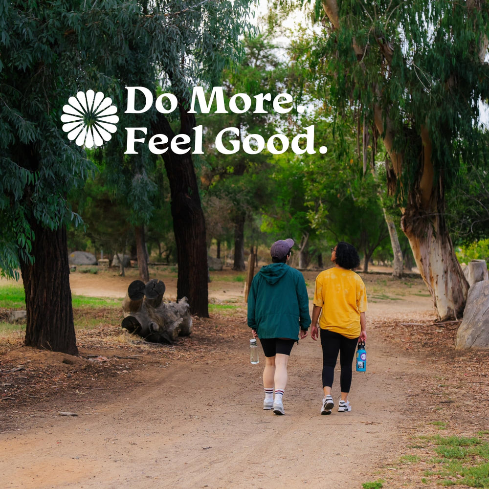 Drinklits 1% environmental donation badge highlights eco-friendly hydration choice.