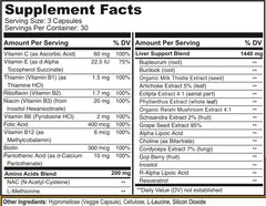 drinkwel Revil capsules shown as allergen-free vegetarian supplement