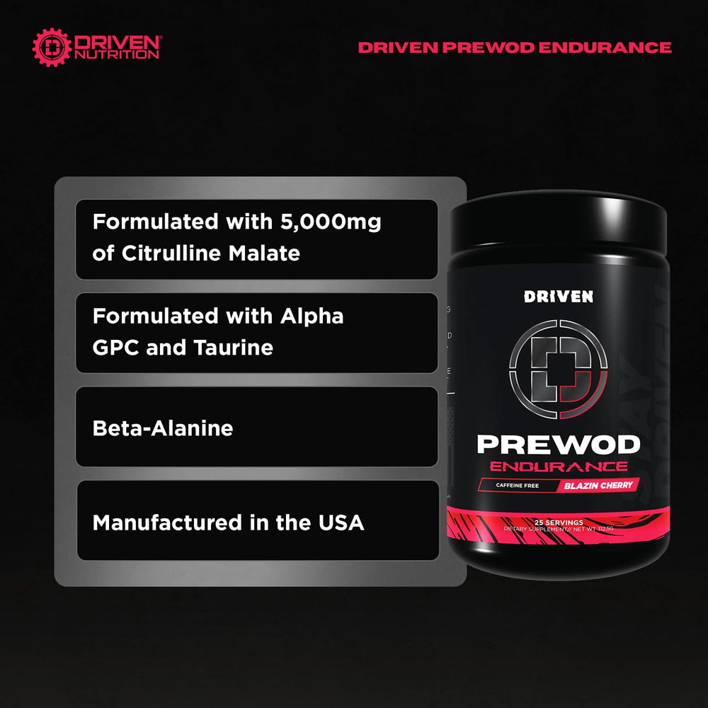 Glass of prepared PREWOD caffeine-free drink showing refreshing flavor and smooth mixability