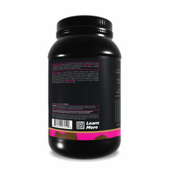 Driven WHEY digestive enzymes bottle highlights improved absorption for easier digestion after workouts