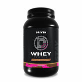 Driven WHEY powder in chocolate peanut butter flavor—2lb container for post-workout recovery