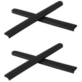 DROGO replacement earsocks for Oakley Deringer OX5066 - front view