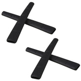 Two black silicone earsocks replacement for Oakley Si M Frame 2.0