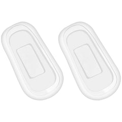 12 pairs of clear nose pad covers displayed