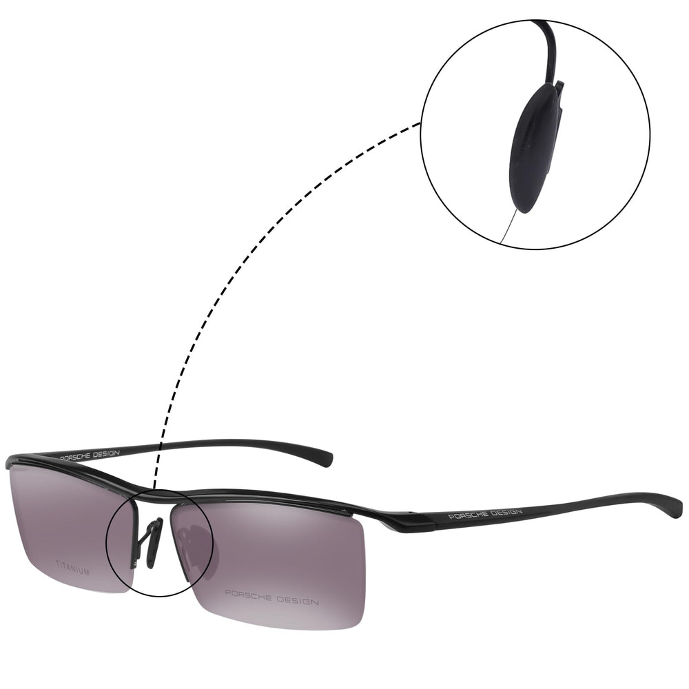 Universal fit nose pads on various frames