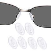 DROGO 3-pair silicone nose pads for Maui Jim Crosshair OO4044 - front view