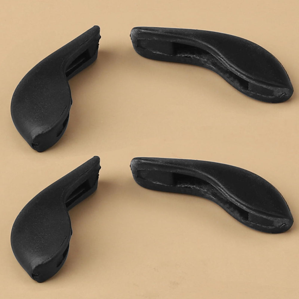 Close-up of silicone nose pads compatible with Oakley Juliet/Juliet Vented