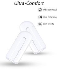 Pack of 3 pairs of clear Drogo silicone nose pads