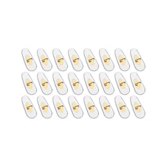 Front view of DROGO 12 silicone nose pads for Ray-Ban sunglasses