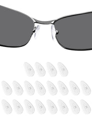 10-pack clear silicone nose pads for Oakley sunglasses
