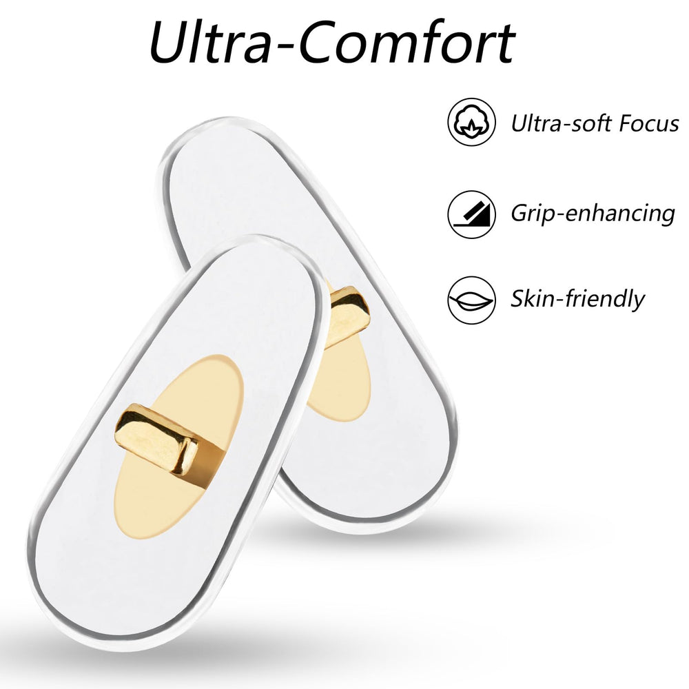 Nose pads attached to Ray-Ban sunglasses – anti-slip design