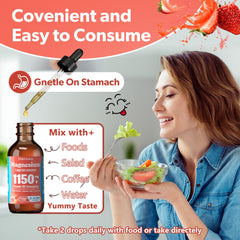 Dropper dispensing magnesium glycinate liquid