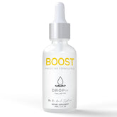 DropRx Boost bottle featuring Dr. Nicole Saphier on the label