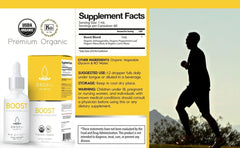 USA-made labeling on DropRx Boost bottle