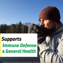 Made in USA badge with Dr’s Hope Beta Glucan packaging