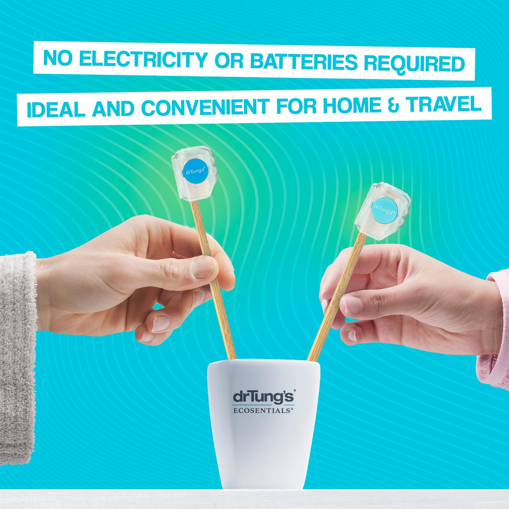 Eco-friendly materials used in DrTung's toothbrush protectors