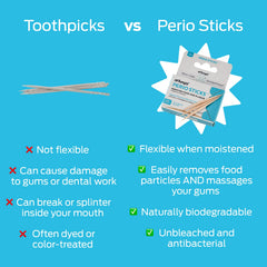 Double-sided tooth pick flossers for interdental cleaning