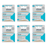 Bulk six-pack of drTung's Perio Sticks with 100-count per pack