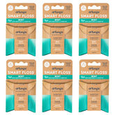 drTung's Smart Floss Mint packaging showing six-pack