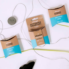 DrTung's branding and lemongrass flavored floss packaging