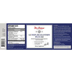 Product bottle illustrating eye health support for dry eyes